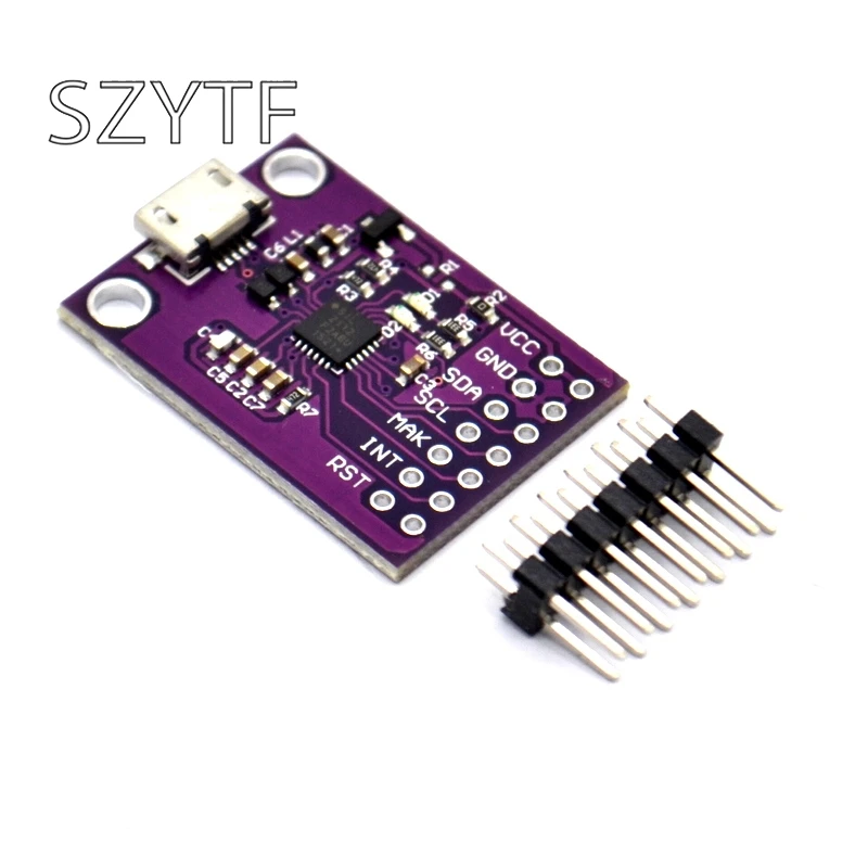 MCU-2112 CP2112 плата отладки USB к I2C коммуникационный модуль | Электронные компоненты и