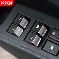 kiqi 7pcsset abs chrome car door window switch lift button cover trim for hyundai tucson elantra 2016 2020 accessories