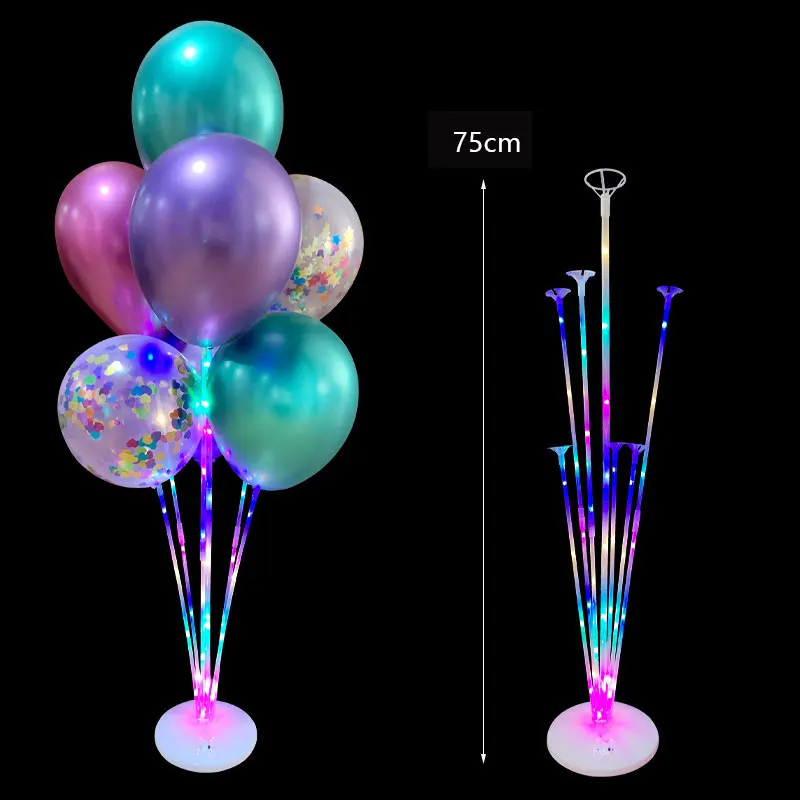 1/2sst светодиодный светильник воздушный шар подставка свадебный стол украшение