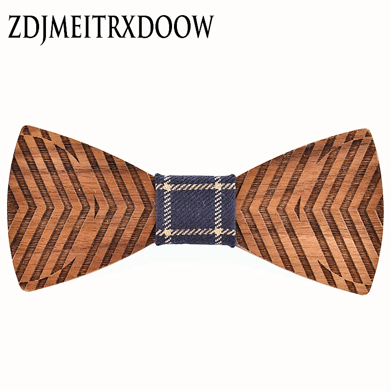 Vision деревянные бабочки Галстуки для мужских свадебных костюмов деревянный