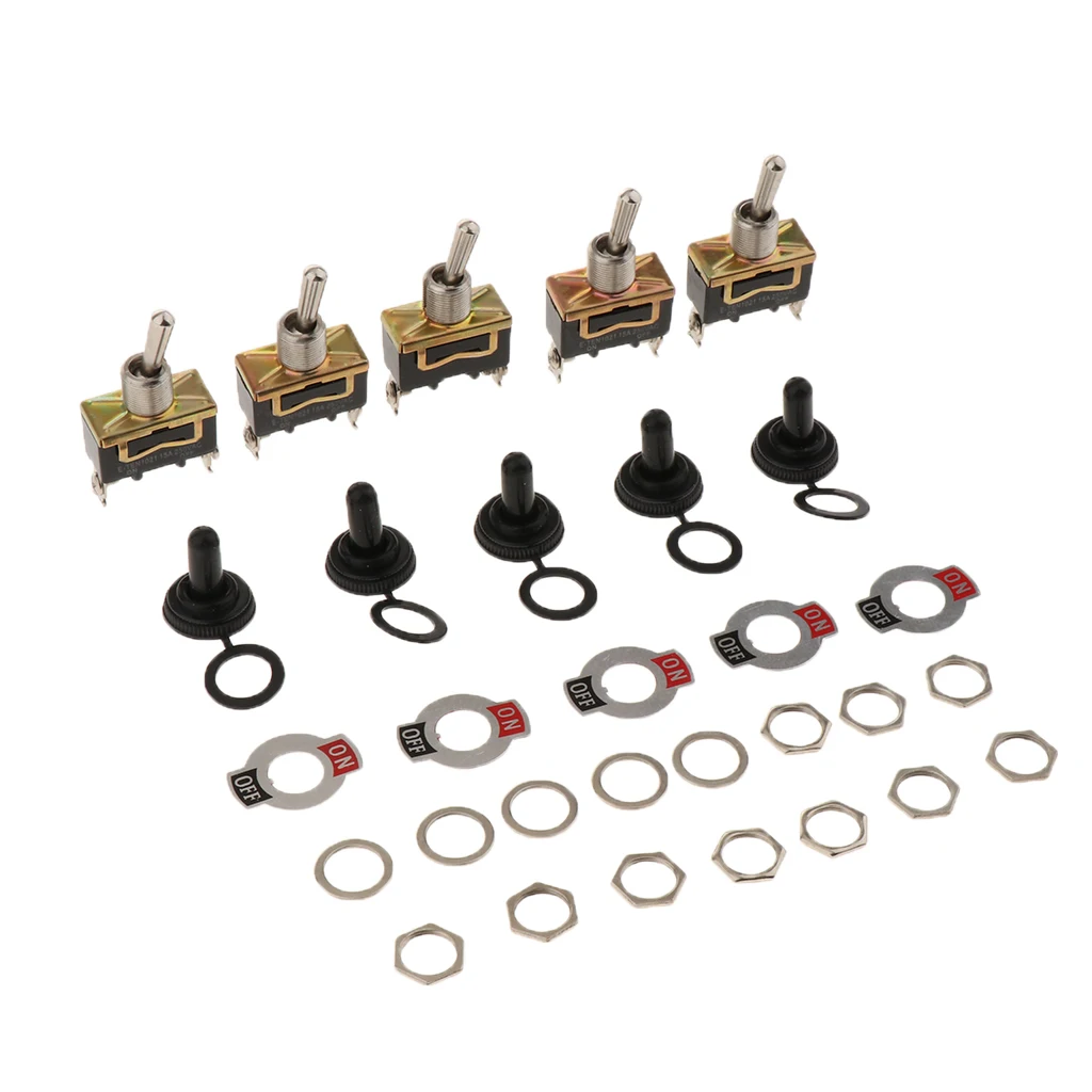 Автомобильная лодка домашняя крышка кулисный тумблер SPST вкл/выкл 2Pin контроль |