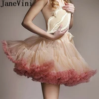 janevini hot sale women tutu skirt short vintage petticoats ballet under wedding dress adult underskirts tutu rosa adulto 2020