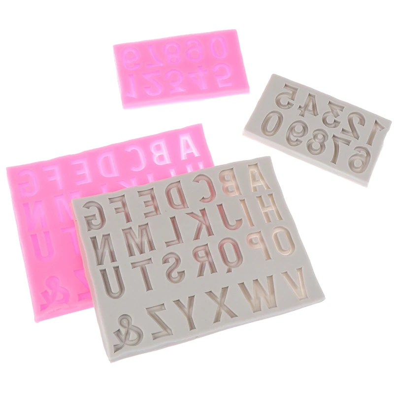 

Mixed Style Silicone Casting Molds English Alphabet Epoxy Resin Molds For DIY Jewelry Making Findings Supplies Accessories