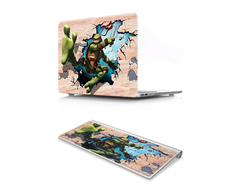 HRH 3D дизайн 2 в 1 корпус для ноутбука защитный жесткий чехол Mac Air 11 &quot13 Retina 12 15 Touch