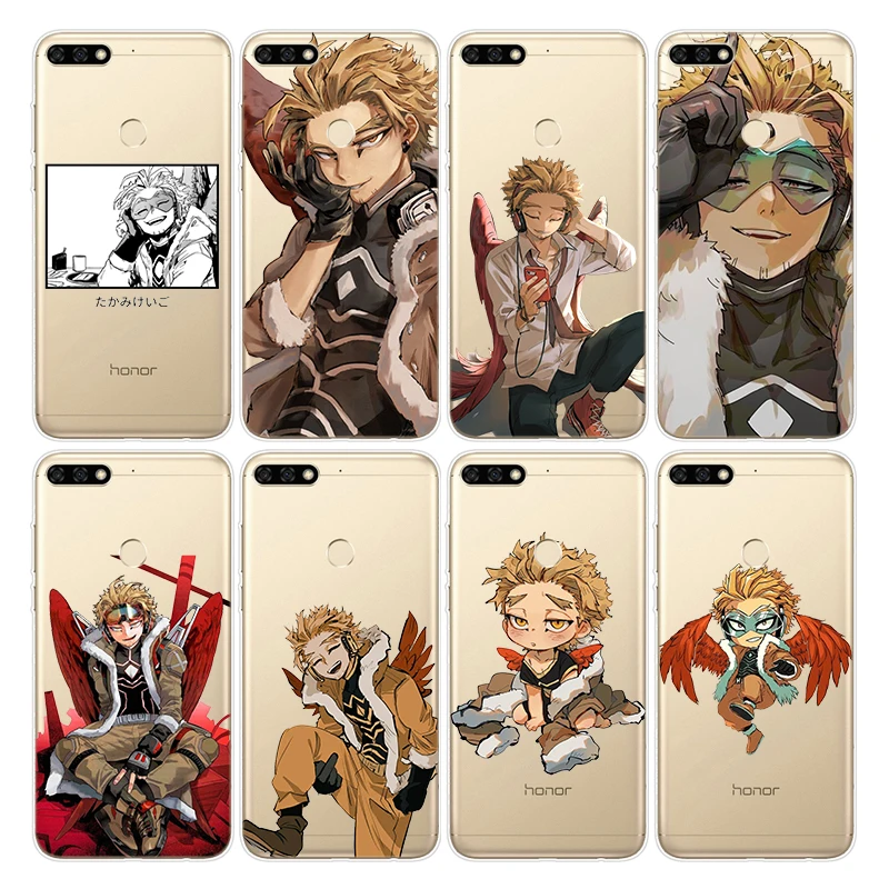 Силиконовый чехол BNHA Hawks для Honor 10X 9X 8X MAX 20 10 9 8 8A 8C 8S Prime 7A Pro Lite мягкий телефона -