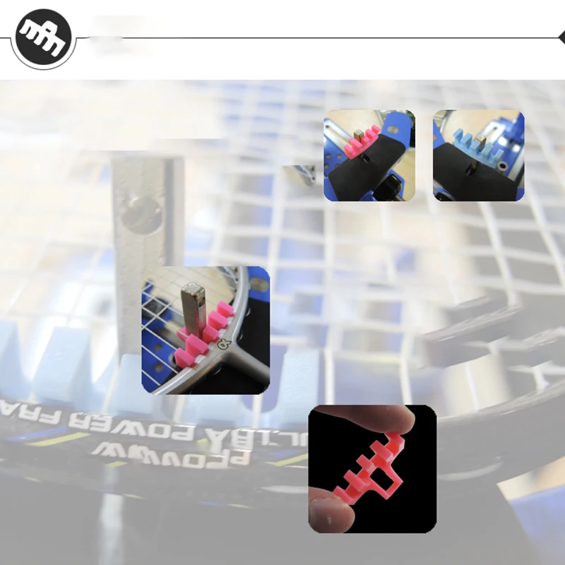 

Free shipping 4pcs/lot Badminton Racket Prtector Pressure Racket Shock Absorber Machine's Fits Tools