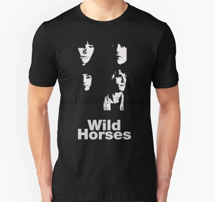 

women T-Shirt tees top Unisex T Shirt Horses (British band) Men tshirt Wild