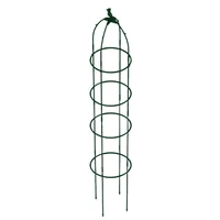 vine rack wrought iron plant support rose clematis lotus frame supports cage climbing planter 80 cm 3 layers flower stand