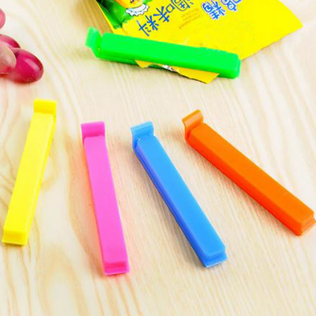 Портативный пластиковый уплотнительный зажим закусочный хлеб сумка для