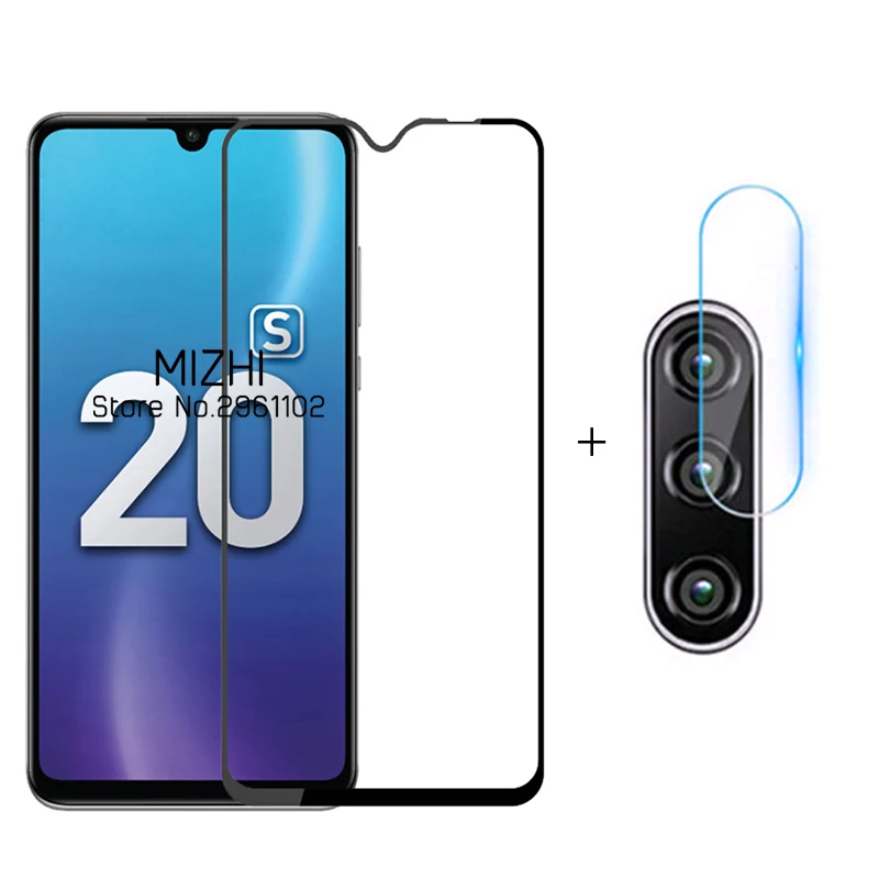 2in1 для стеклянного объектива камеры honor 20 s Защитная пленка экрана из закаленного