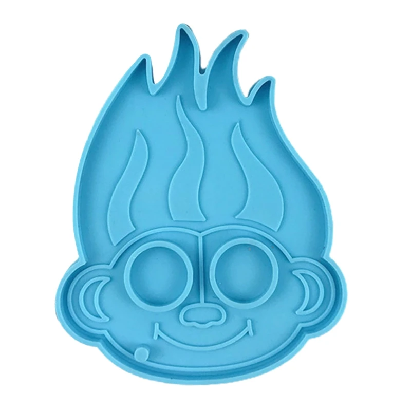 

Creative Monkey Keychain Epoxy Resin Mold Jewelry Pendant Necklace Casting Silicone Mould DIY Crafts Ornaments Mold