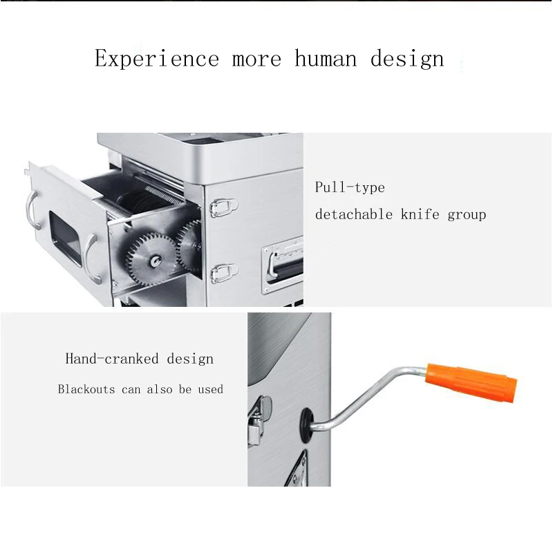 New Electric Slicer Commercial Home Pull-out Blade Meat Cutter Machine Automatic Cutting Mincing |