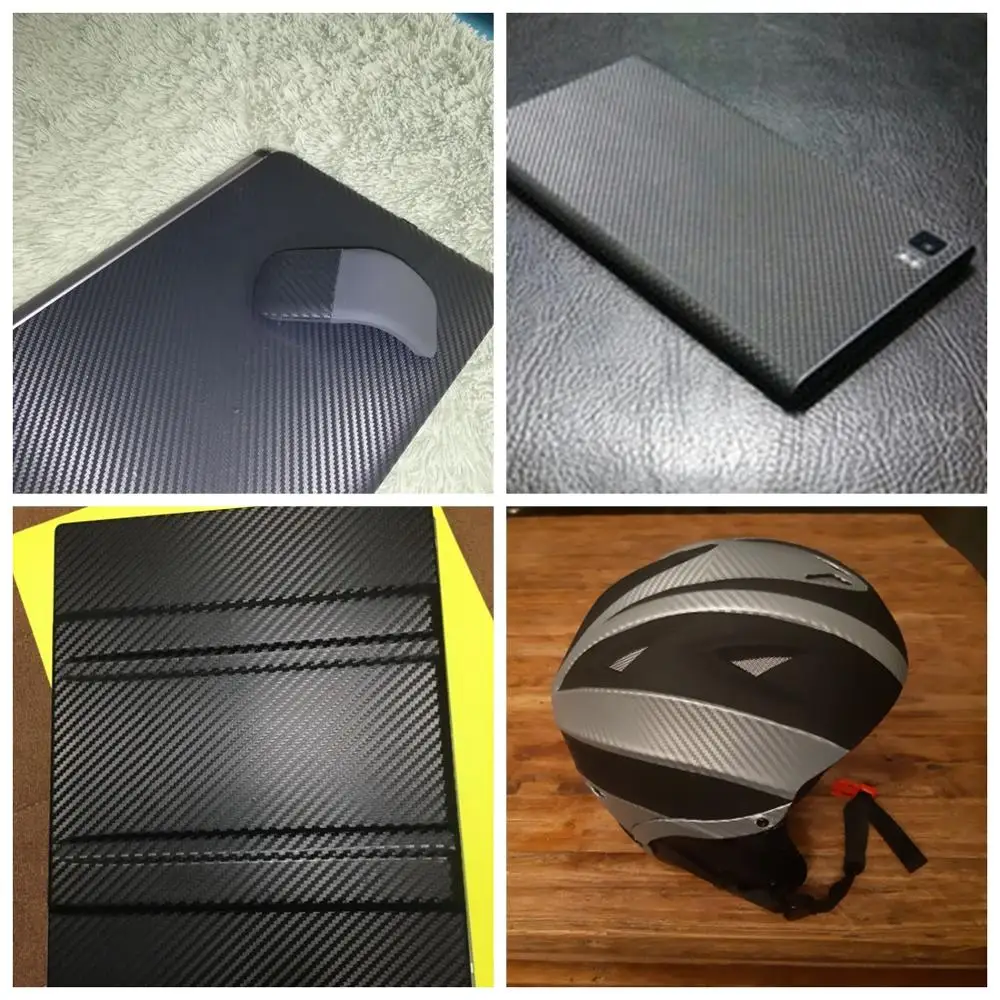 Углеродное волокно виниловая Автомобильная оберточная пленка рулон пленки