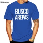 Женская футболка Busco Arepas, футболка с едой Колумбии и Венесуэлы, новые летние поступления, женская футболка