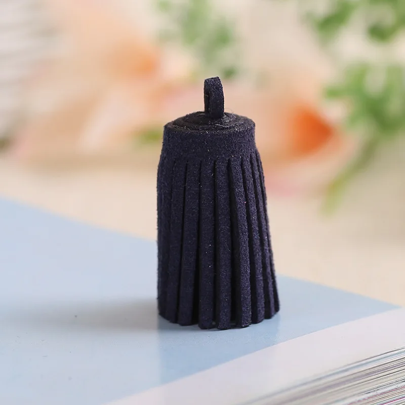 

10pcs 3cm Artificial Leather Tassel Pendant Handmade Necklace Bracelet Earring Decorator Accessories DIY Jewelry Making Material