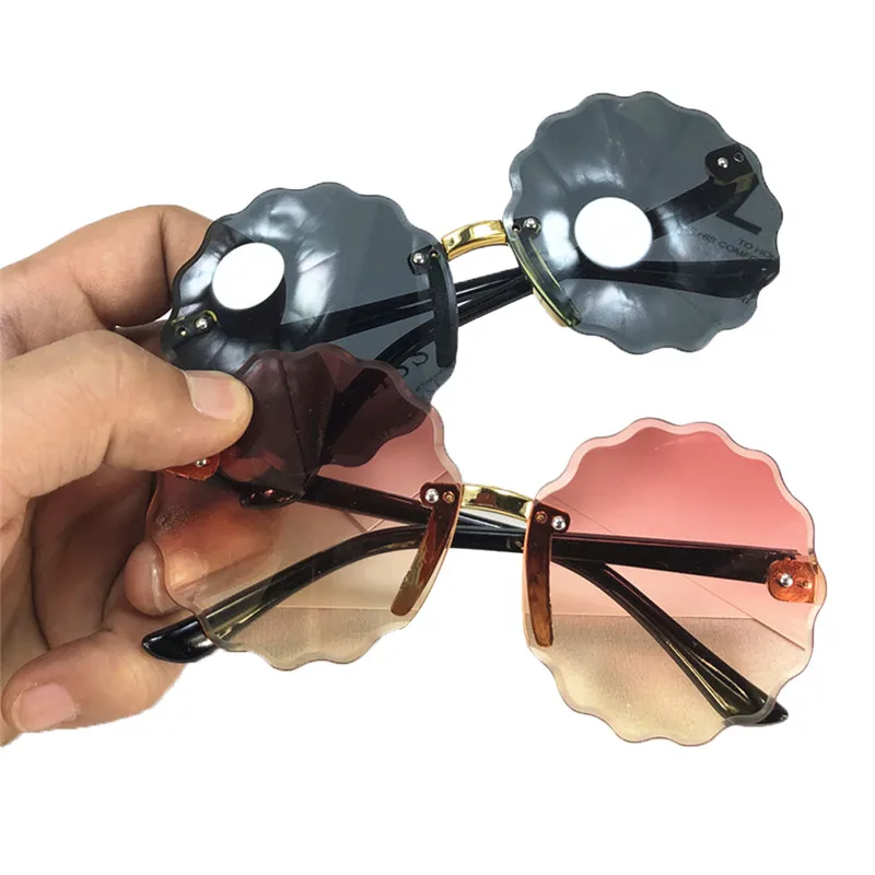 Солнцезащитные очки для малышей девочек и мальчиков модные солнцезащитные в