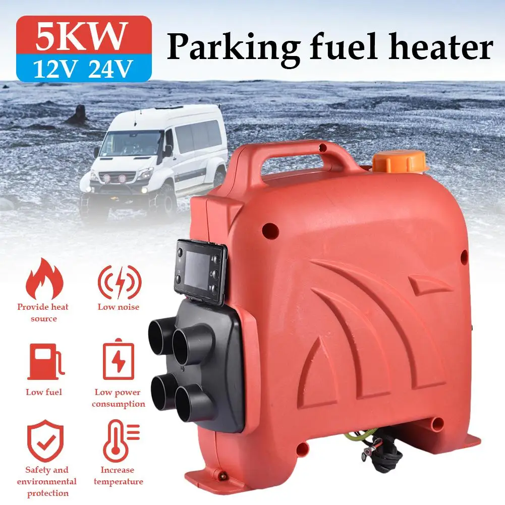 

5KW 24V 12V Car Parking Heater Air Diesels Heater Auto Heater Car Warmer Heater For RV Motorhome Trailer Trucks Boats Heater