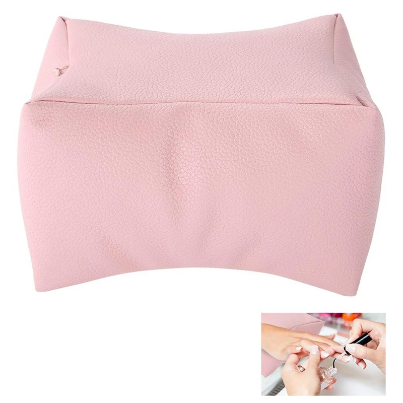

Nail Art Equipment Hand Rest Cushion Pillow Soft PU Leather Dual Use