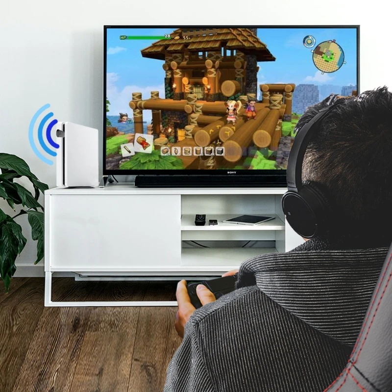 

Беспроводной адаптер R91A, Bluetooth-совместимый передатчик для Switch Lite/PS4/PS5
