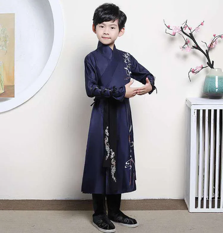 Hanfu платье детский Традиционный китайский национальный костюм народная древняя