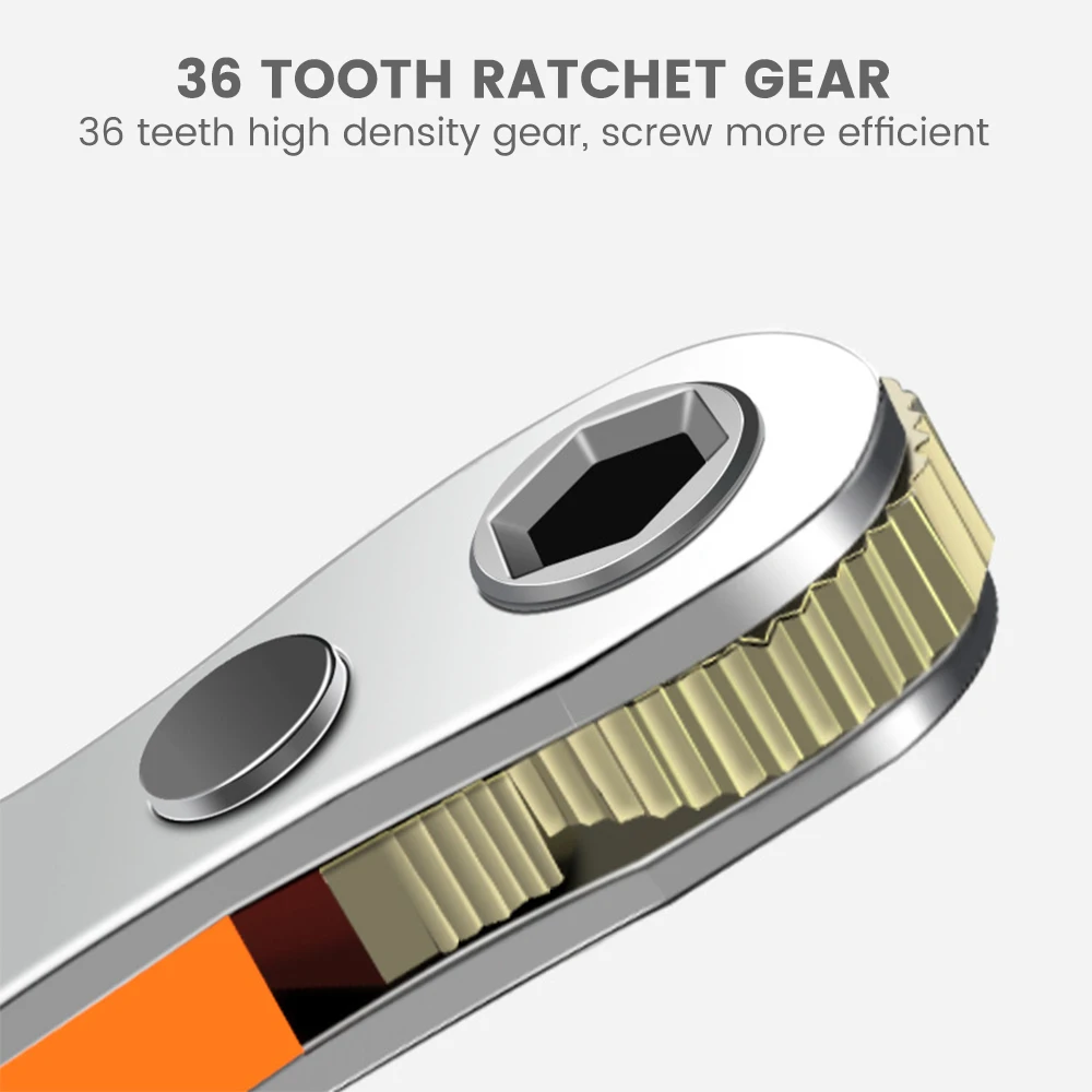 

Two-way Multifunctional Right-angle Ratchet Screwdriver Set Phillips Flat-Blade Screwdriver Head Spanner Hex Socket Inserts set