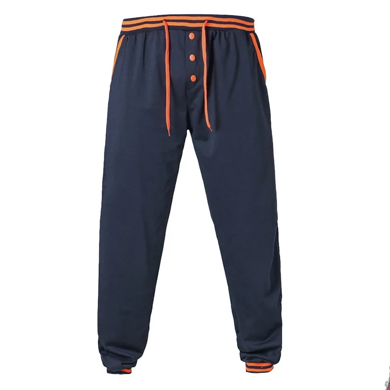 Blue Style B Litthing льняные брюки для бега мужские летние повседневные тонкие прямые спортивные брюки для бега мужские хлопковые брюки - Цвет: Blue Style B