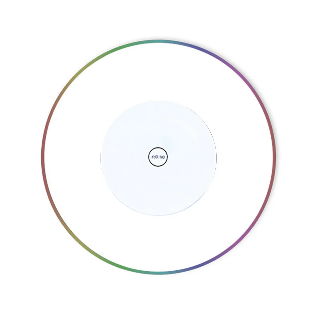 Круглый акриловый светодиодный светильник подстаканник для коктейлей коврик
