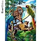 Evershine Алмазная вышивка леопард вышивка крестом наборы 5D DIY Алмазная мозаика птица животное картина стразы декор для дома