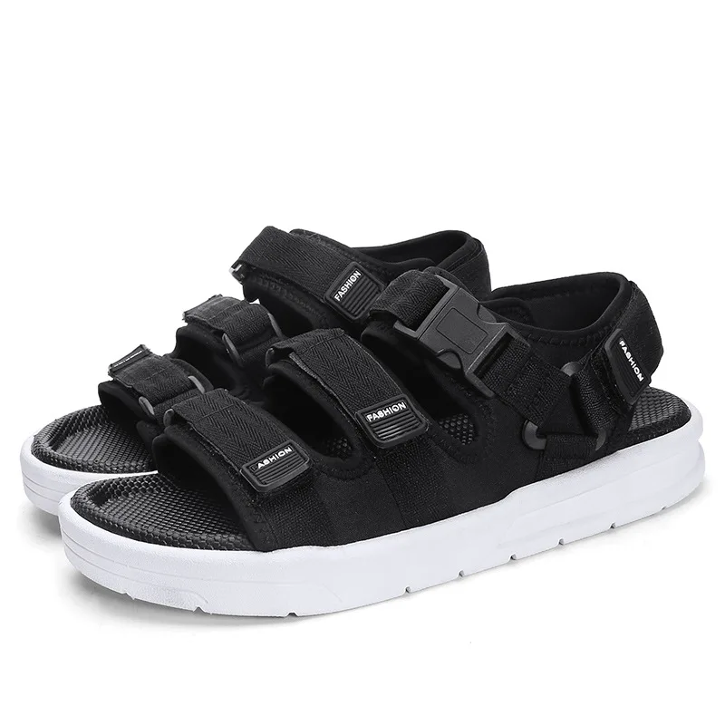 

2020 New Summer Casual Shoes Men Sandals Gladiator Sandals Open Toe Platform Outdoor Beach Sandal Rome Footwear Black NANLX17