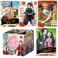 2021 new original demon slayer card 18 36packbox tcg game cards table toys christmas trading children toy gifts