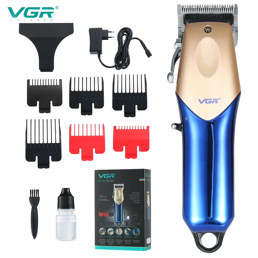 

VGR barber professional hair clipper man electric hair cutting machine haircut hair trimmer compatible for wahl magic clip blade