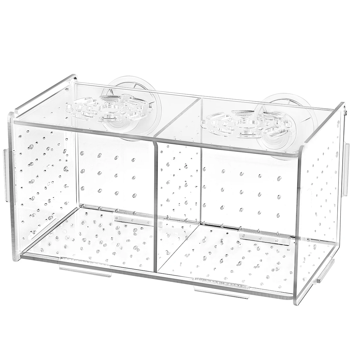 

Breeding Isolation Box Multifunctional Thicken Hatching Boxes Fish Tank Holder Aquarium Incubator for Aquarium Fish Tank Pond A5