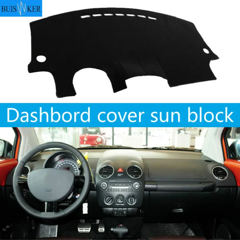 

For VW Volkswagen Beetle A4 1998-2008 2009 2010 Car Dashboard Cover Mat Dashmat Pad Anti-UV Sun Shade Instrument Panel Carpet