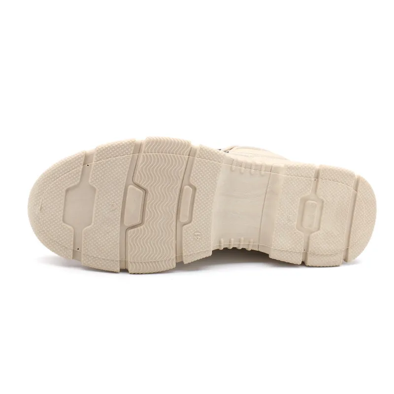 Мужские ботинки в стиле ретро LIN KING кожаные короткие большого размера светящиеся