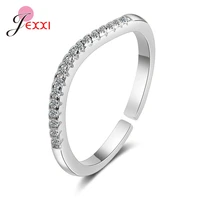 amazing style 925 sterling silver fashion rings for women bridal top sale engagement party wedding bands finger rings