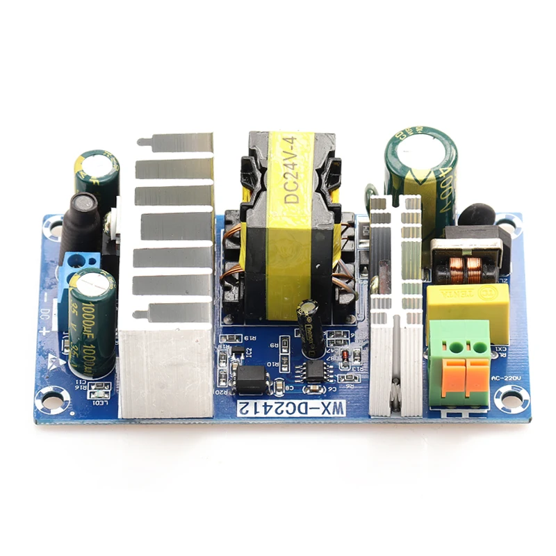 Для Питание модуль переменного тока 110v 220v DC/DC 24V 4A AC-DC переключение доска