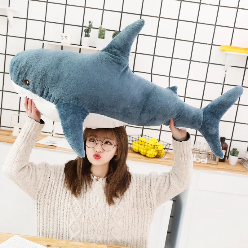 15/100CMSoft акула плюшевые игрушки Shark игрушка подушка для детей подарок на день
