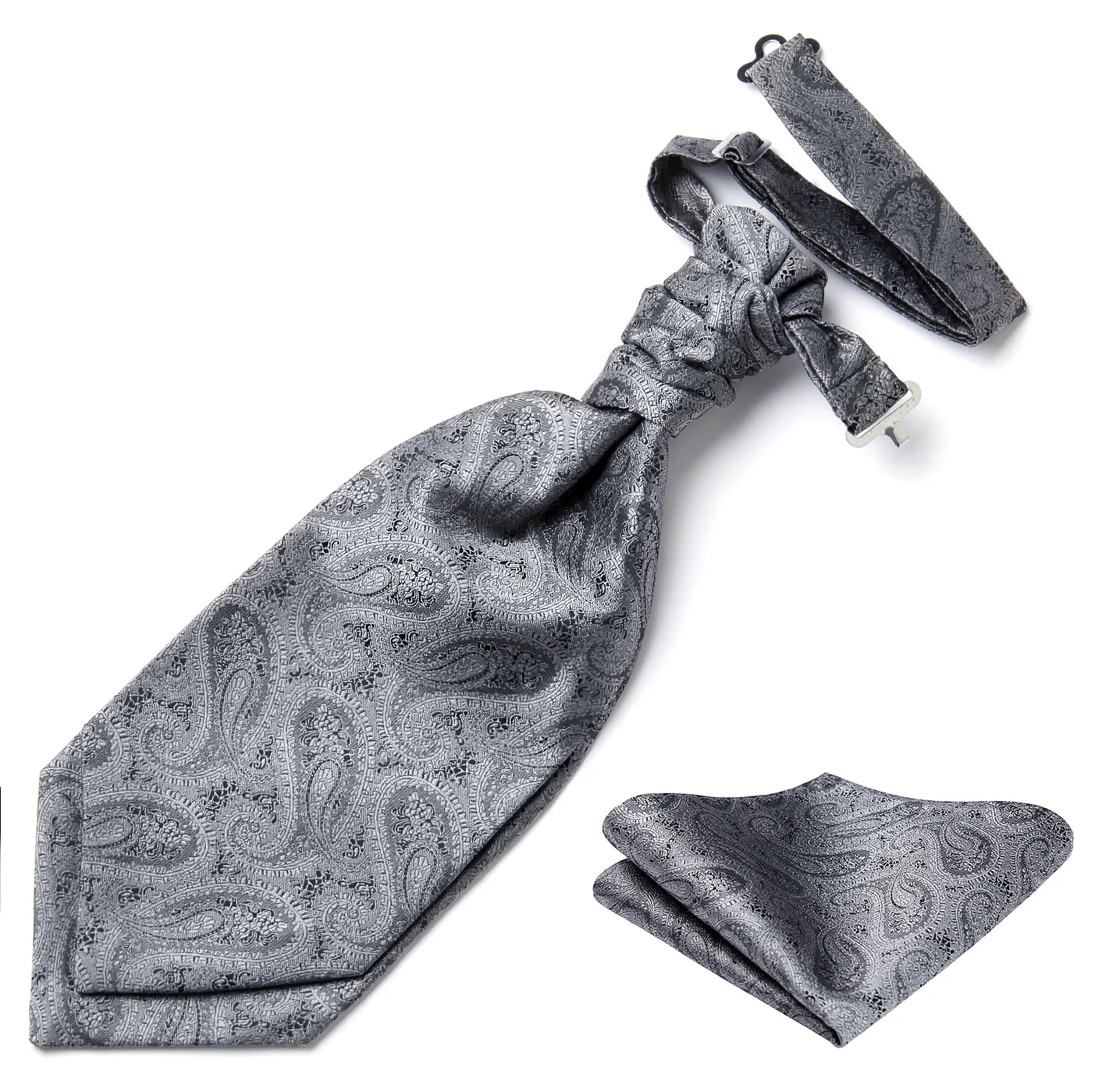 Мужской жилет VE01 серый серебристый с рисунком Пейсли топ дизайн на свадьбу 100%