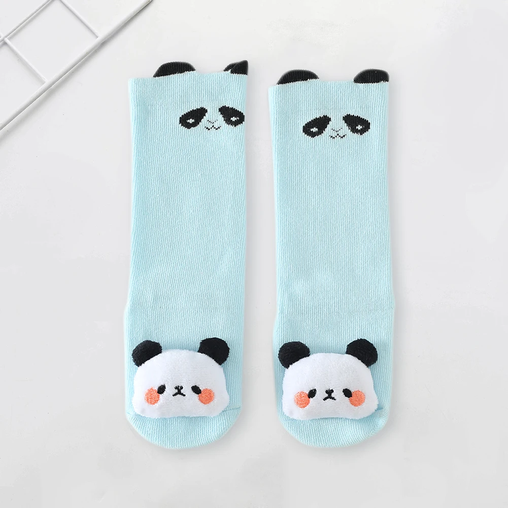 Колготки детские хлопковые с мультяшными изображениями кошек Носки рисунком из