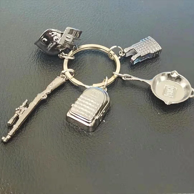 Брелок PUBG для косплея реквизит кастрюли рюкзака броня шлем сковорода 98k