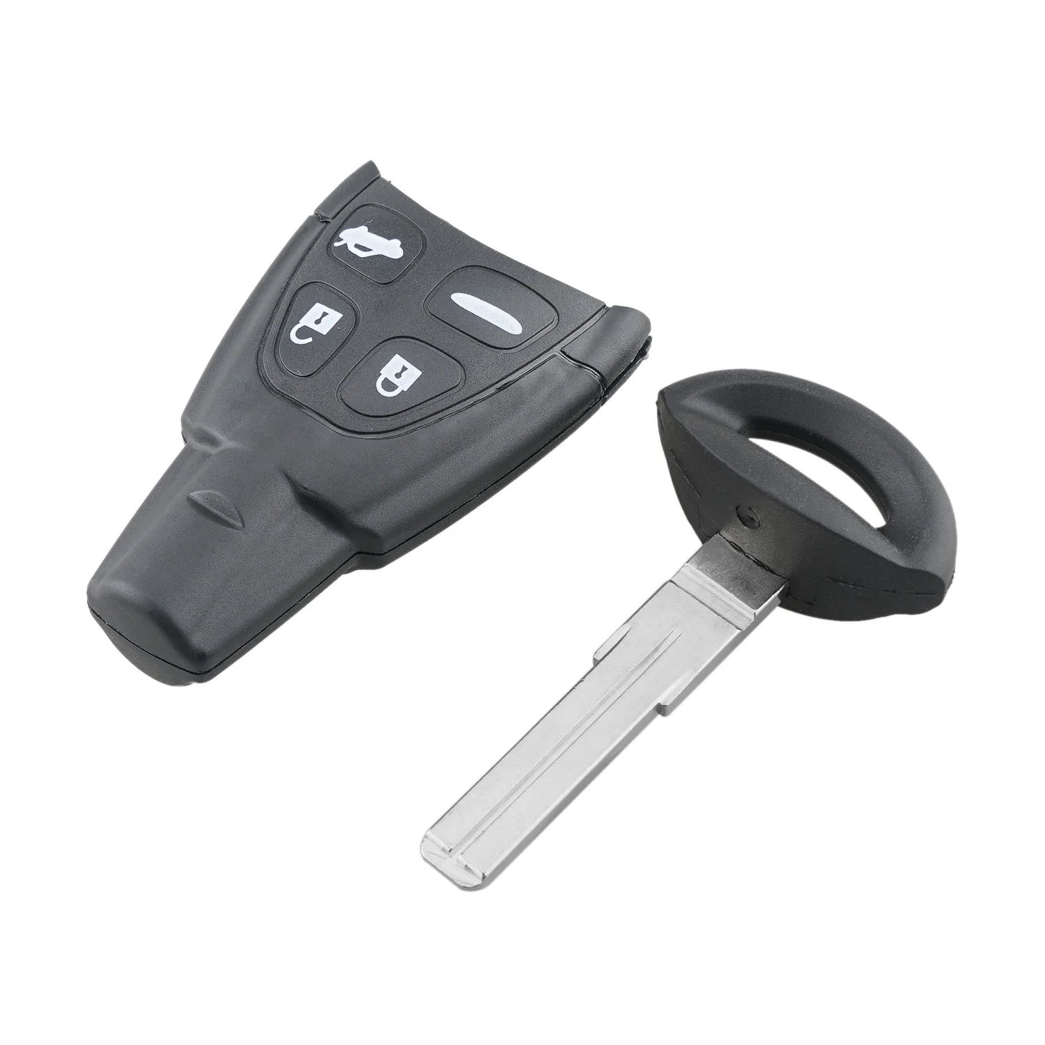 4 кнопки дистанционного ключа оболочки FOB чехол для SAAB 9-3 93 2003-2007 автомобиля Fob Fix