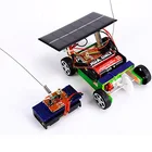 DIY Science Kit Remote Control Car STEM Experiment Solar Panels Kids School Educational Electronic Physic Toys for Boys Children