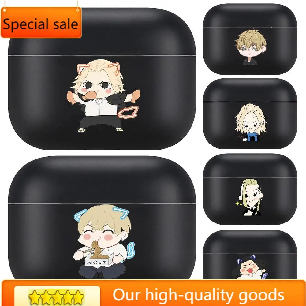 

top anime Tokyo Revengers For Airpods pro 3 case Protective Bluetooth Wireless Earphone Cover for Air Pods airpod case air pod C
