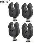 4 x черная резиновая подставка для удочки подголовник для ягодиц захват для головы держатель для удочки аксессуары для ловли карпа