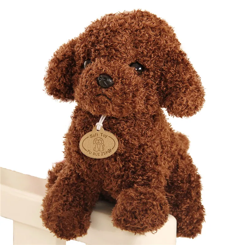 Мягкая игрушка в виде животного подарок для детей мягкий плюшевый щенок милая