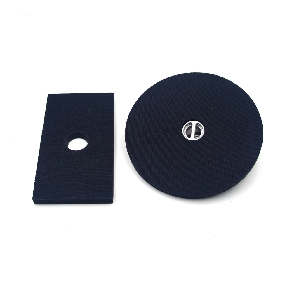 

DANIU 2pcs Square/Round Sanding Disc Sanding Module With Hook & Loop For Dry Wall Grinding Machine Radial Sander Abrasives