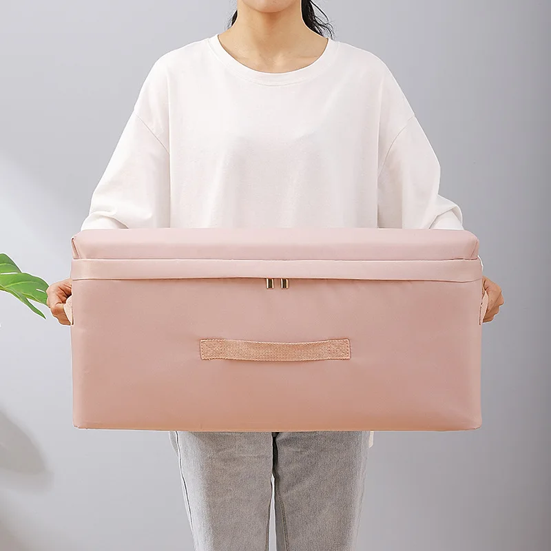 126L большой хлопок Болье складная сумка для хранения дома организации одеяло