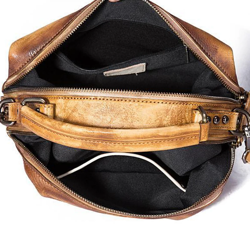 

Bestform Hand Painted Genuine Leather Luxury Handbags Women Bags 2021 New Casual Tote Large Capacity Shoulder & Crossbody Bags