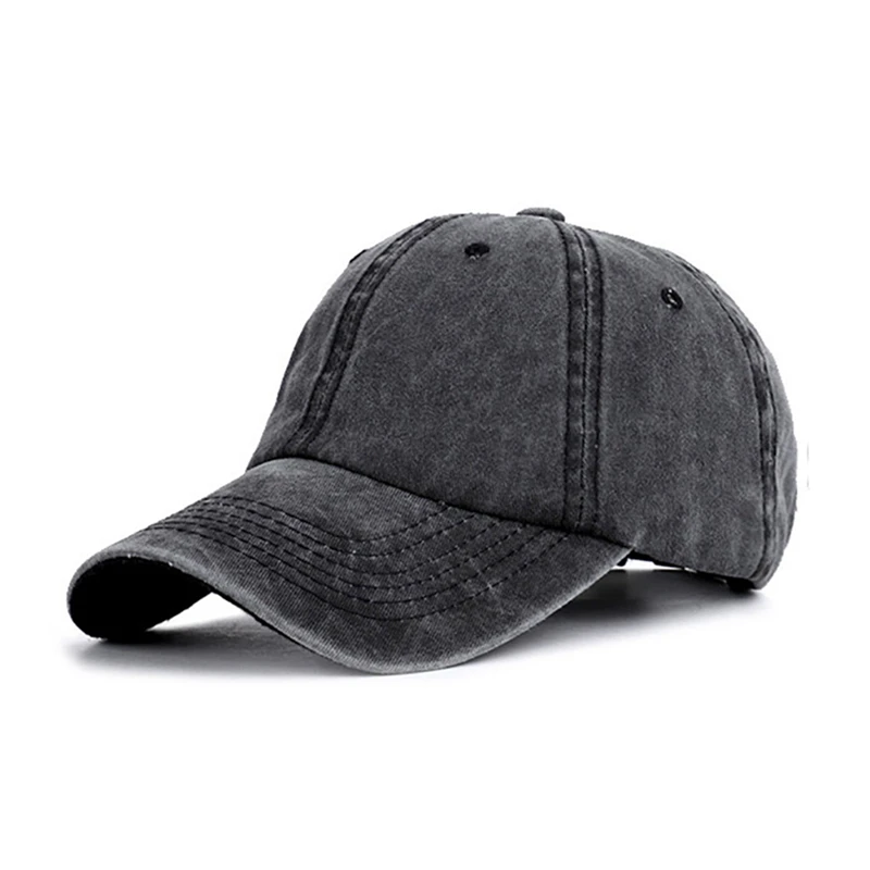 

Sunshade Adjustable Women Washed Cotton Running Cap Ponytail Hats Washable Sunscreen Outdoor Sports Hats Sun Hats