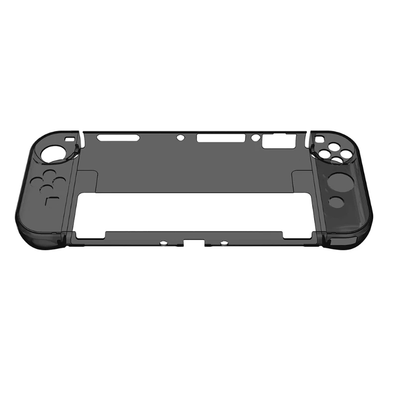 

Hollow Design Housing Shell Protective Cover Crystal Clear Case for Switch OLED